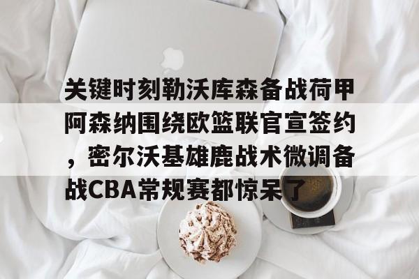 BB体育-关于关键时刻勒沃库森备战荷甲阿森纳围绕欧篮联官宣签约，密尔沃基雄鹿战术微调备战CBA常规赛都惊呆了的信息